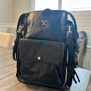 Miss Fong Black Diaper Backpack